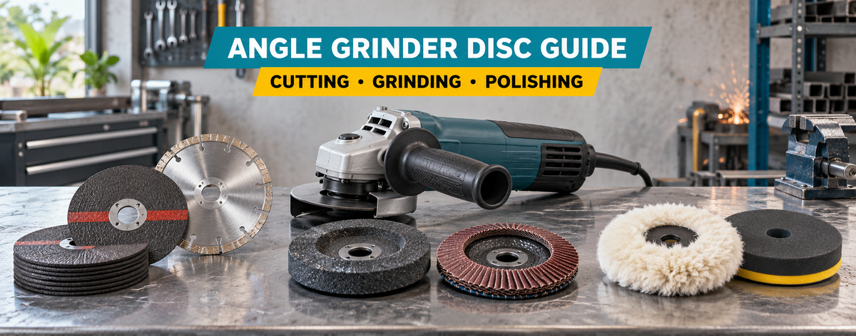 Angle Grinder Disc Guide: Cutting & Grinding