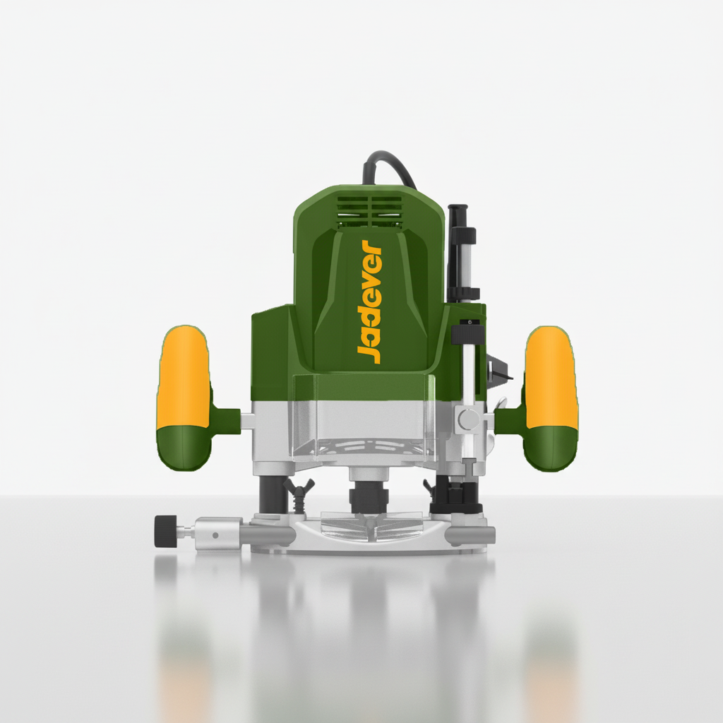 Jadever Electric Plunge Router 1600W — Clean Single Object
