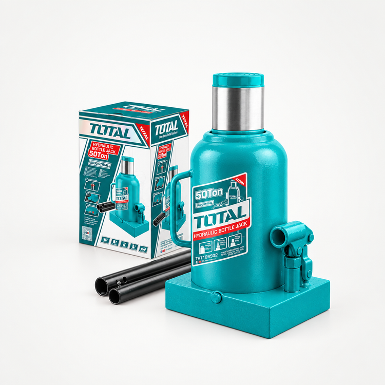 TOTAL Hydraulic Bottle Jack 50 Ton