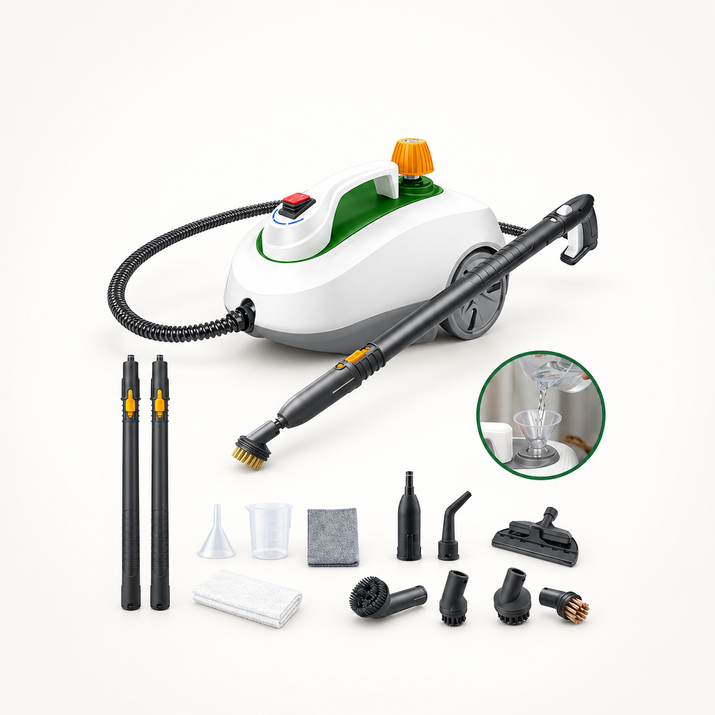 JADEVER Steam Cleaner 1800W 1.5L