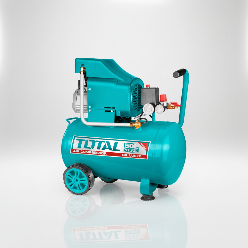 TOTAL Air Compressor 50L — Clean Single Object