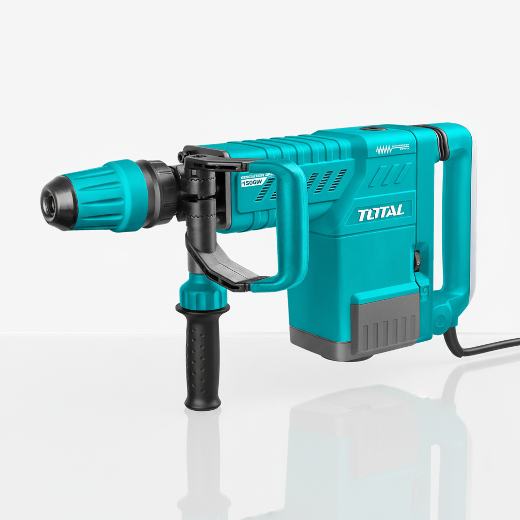 TOTAL Demolition Breaker 1500W SDS Max — Clean Single Object
