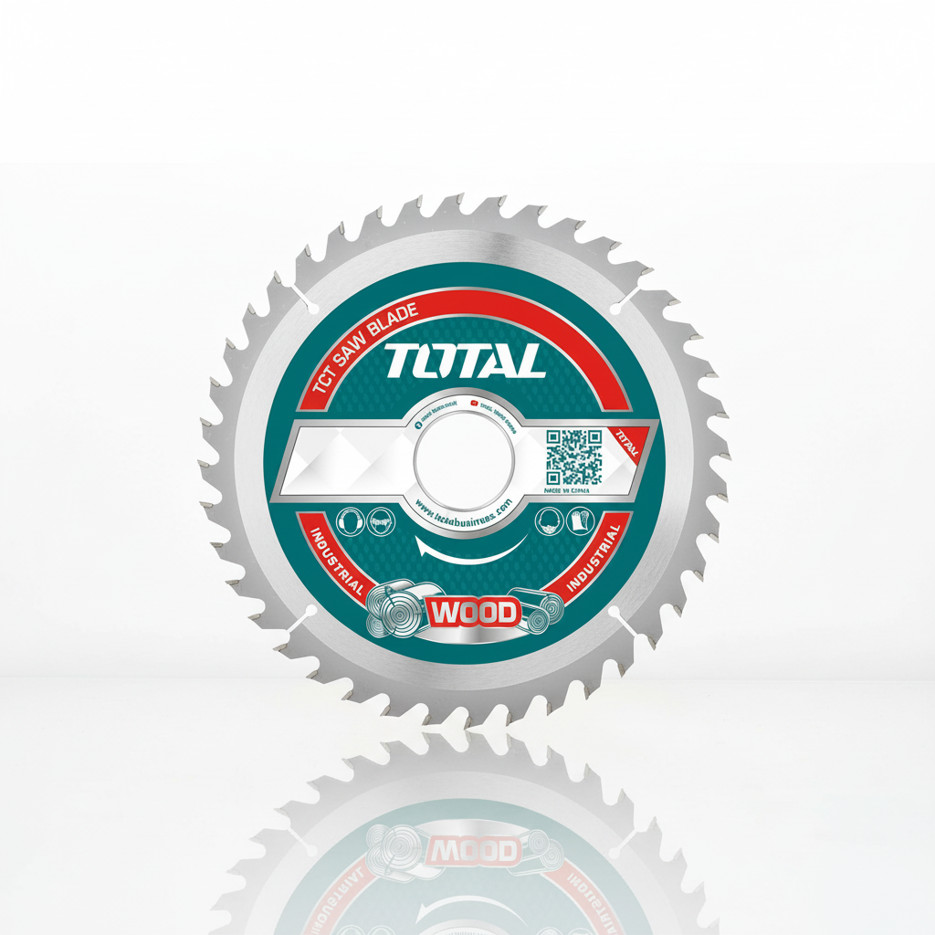 TOTAL TCT Saw Blade 100mm 40T Wood — Clean Single Object