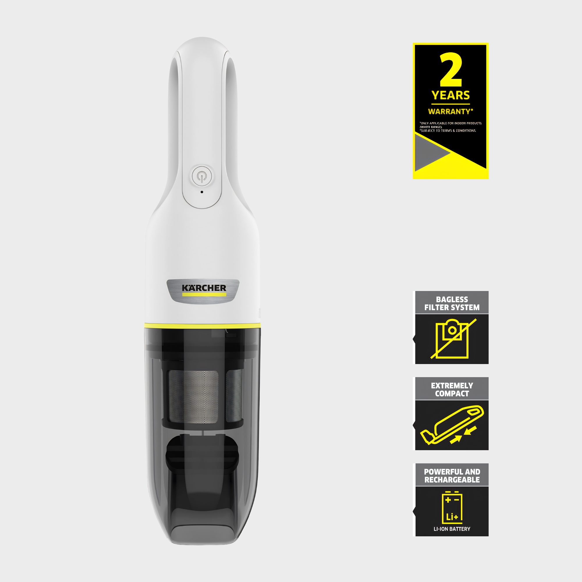 Battery-Powered Hand Vacuum Cleaner VCH 2