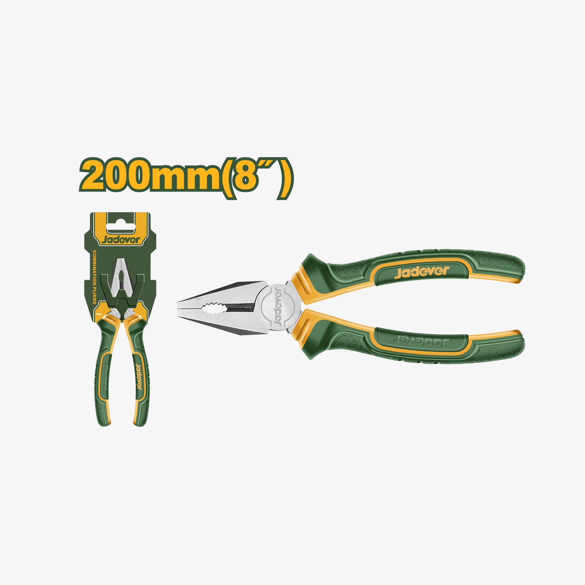 Combination Pliers 200mm JADEVER JDPL1C08