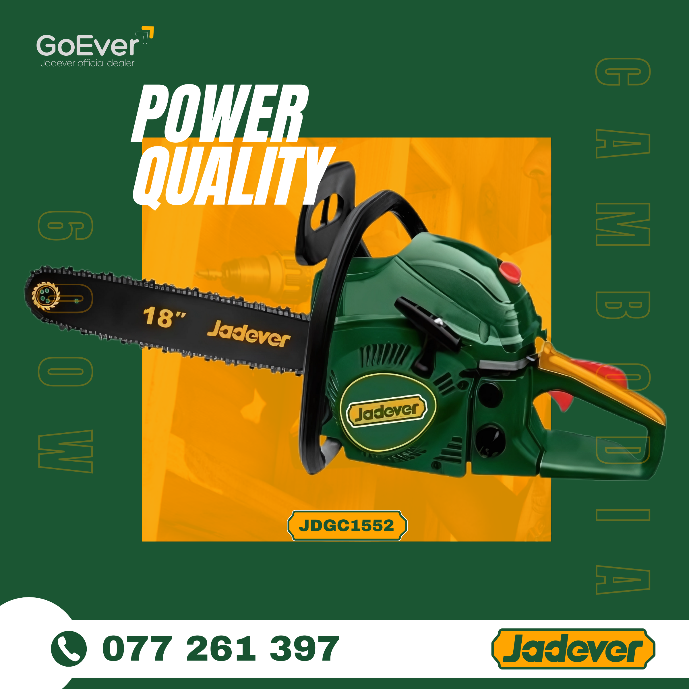 Gasoline Chain Saws