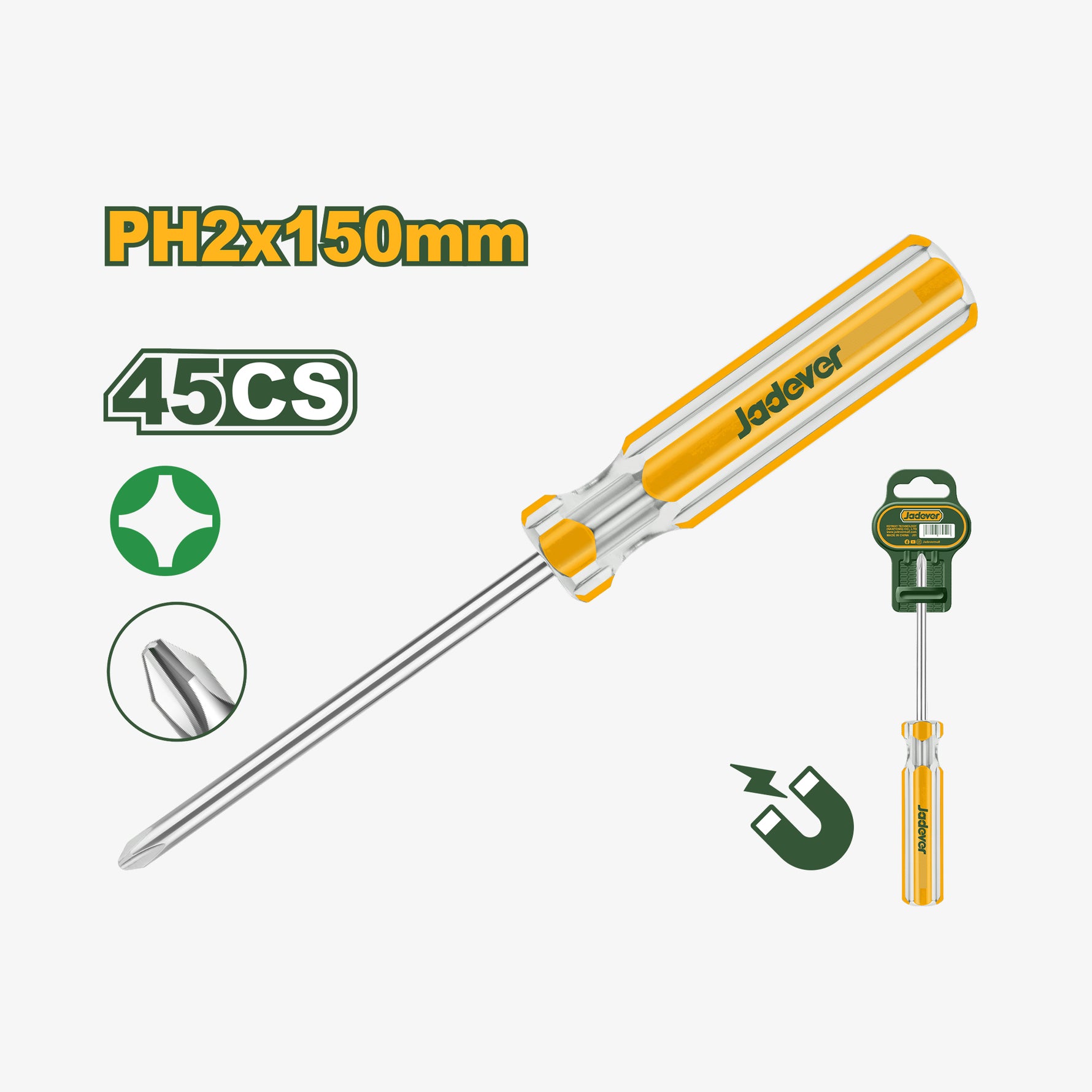 Phillips Screwdriver PH2x150mm