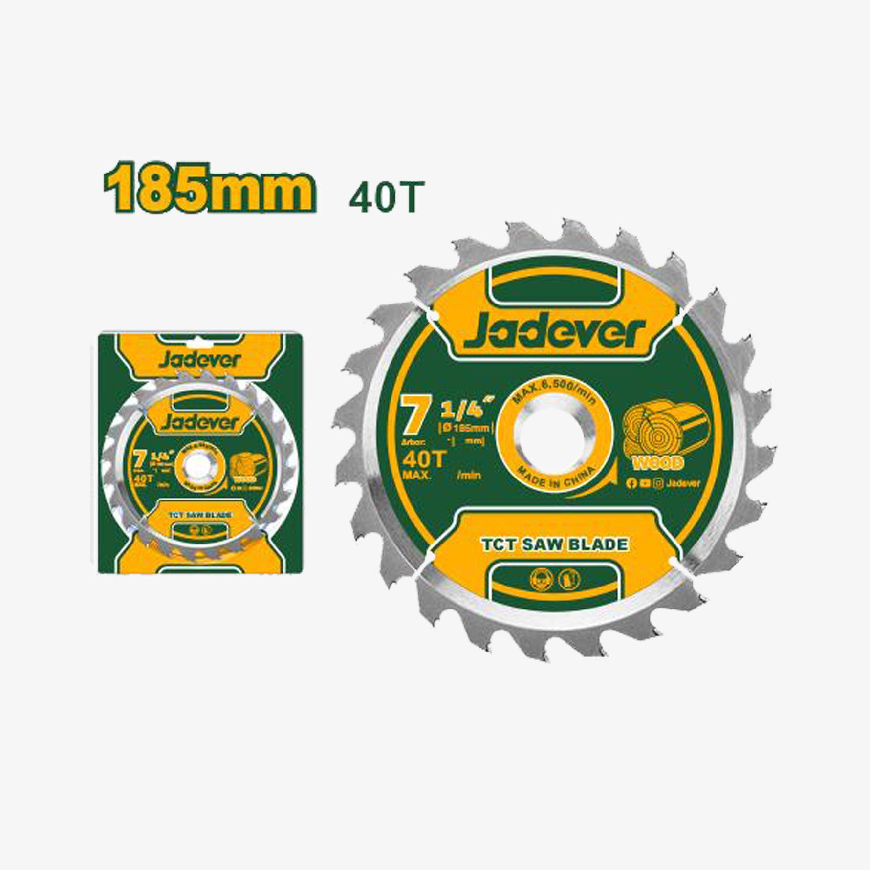 TCT Saw Blade 185mm 40T
