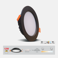 LED Downlight 12W Black
