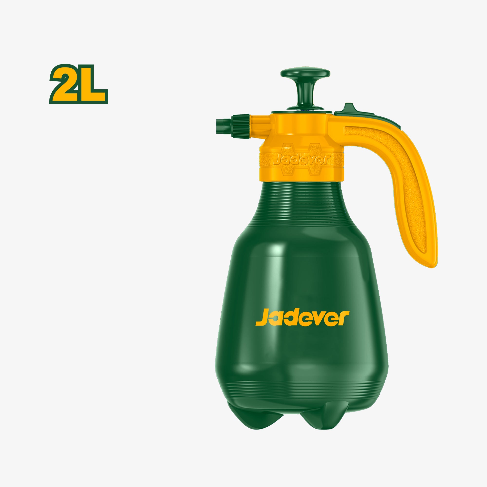 Green and yellow pressure washer with 'Jadever' branding on a white background