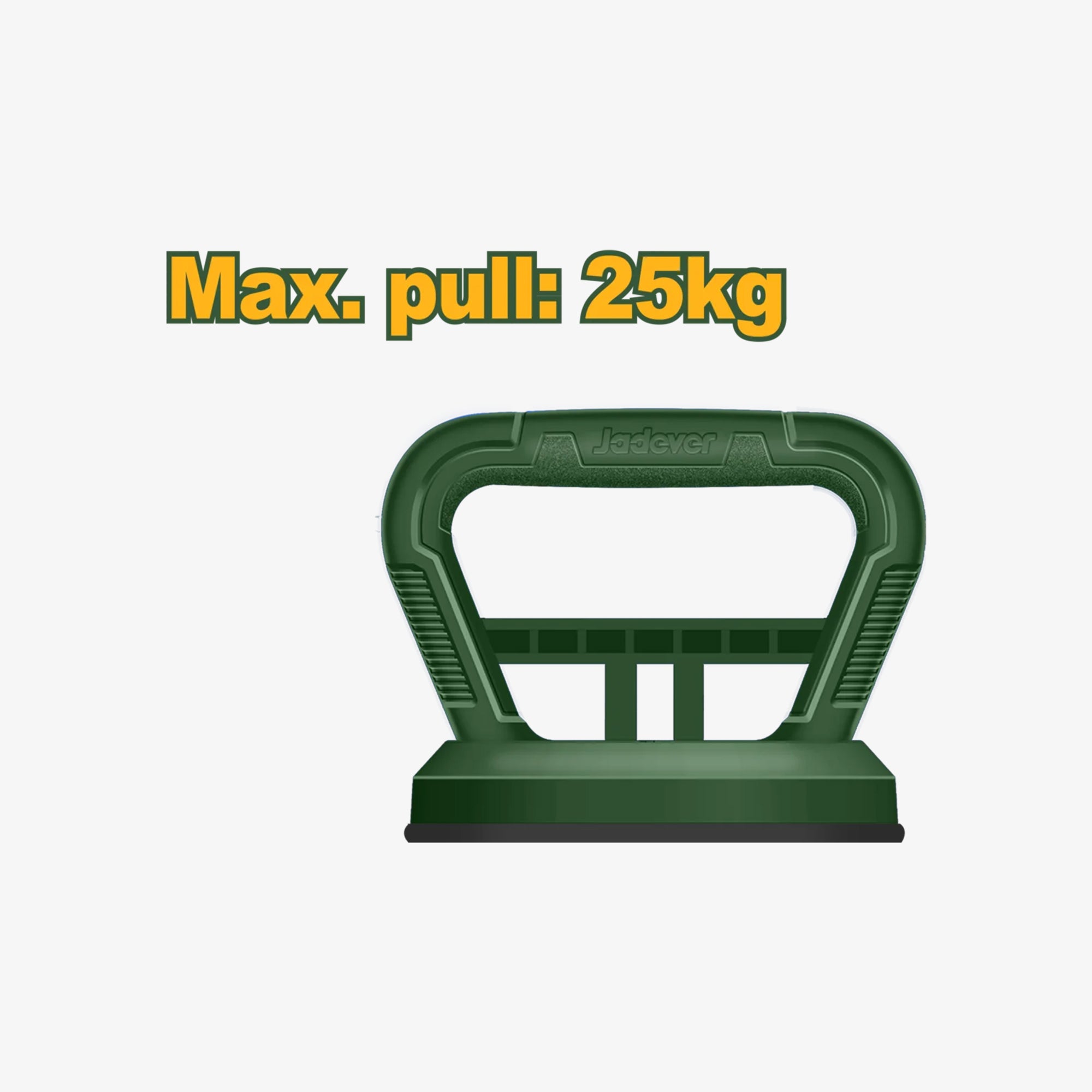 Green puller tool with 'Max. pull: 25kg' text on a white background