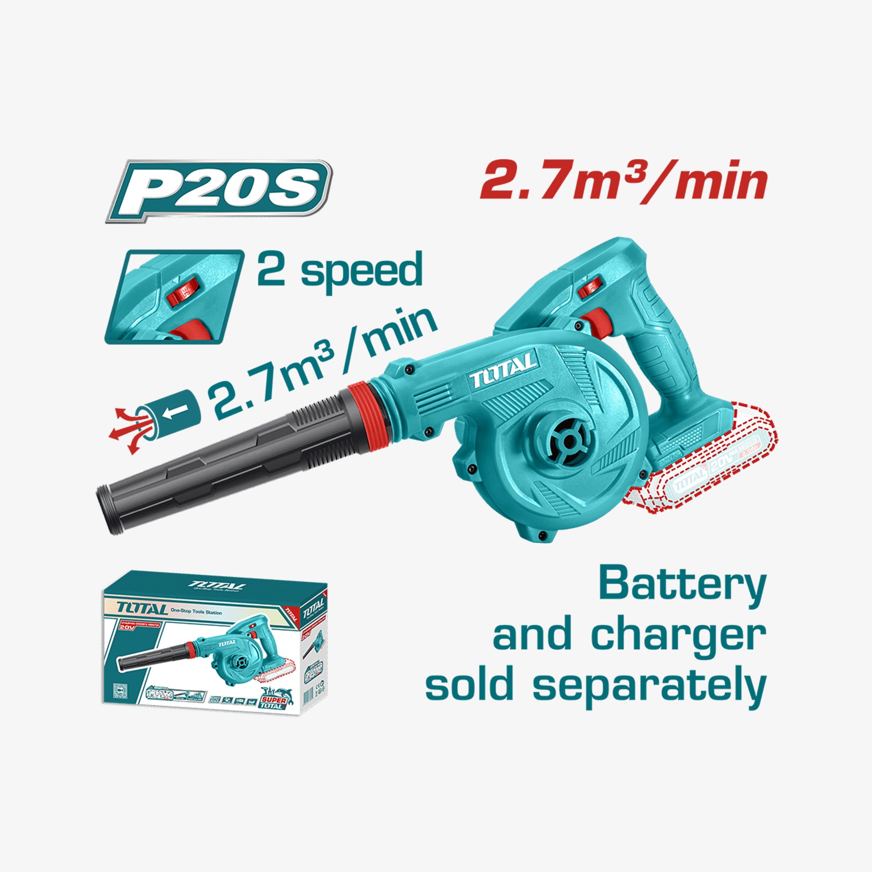 Cordless Blower 20V