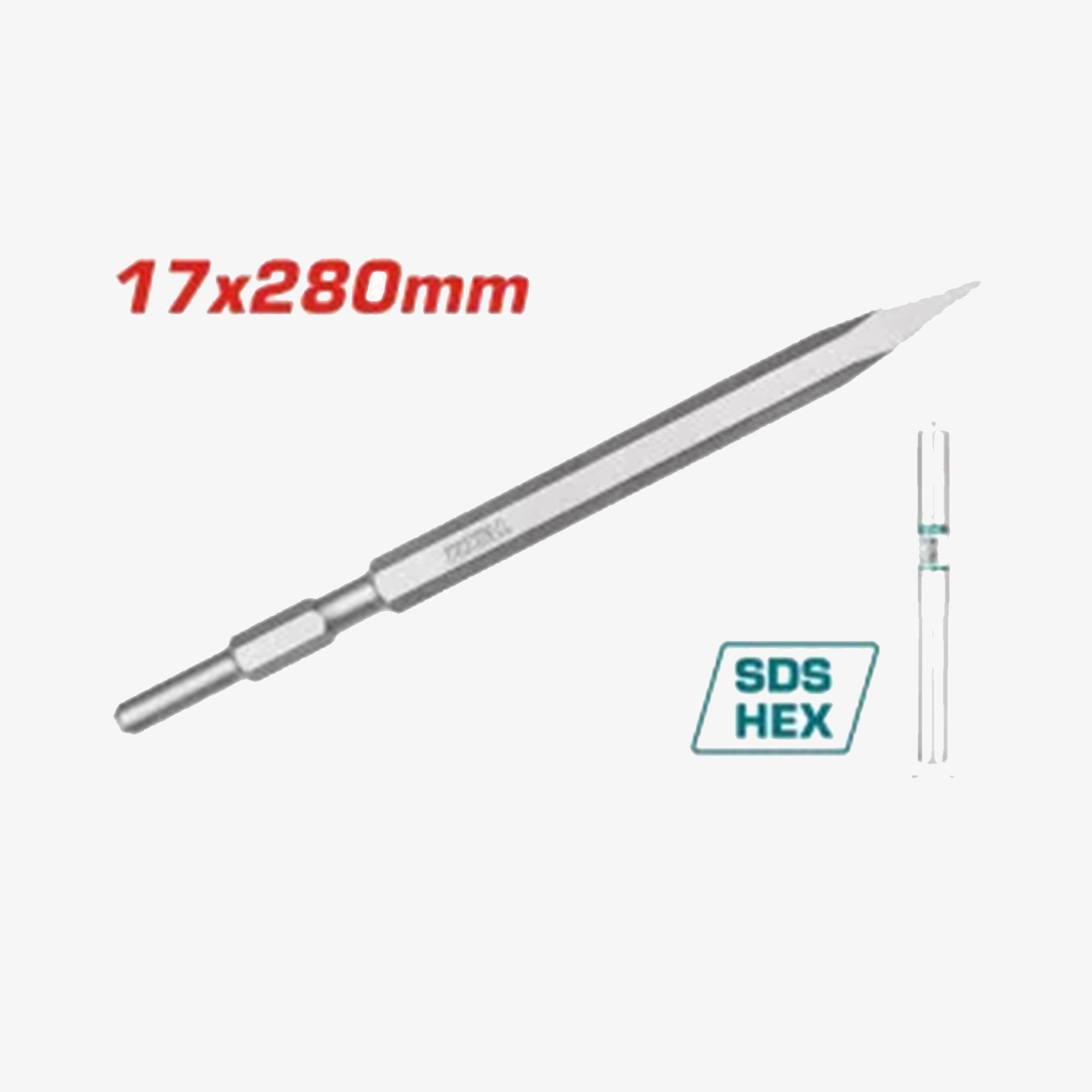 Hex Pointed Chisel TAC153171