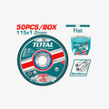 50 Pcs Abrasive Metal Cutting Disc Set TAC22110550