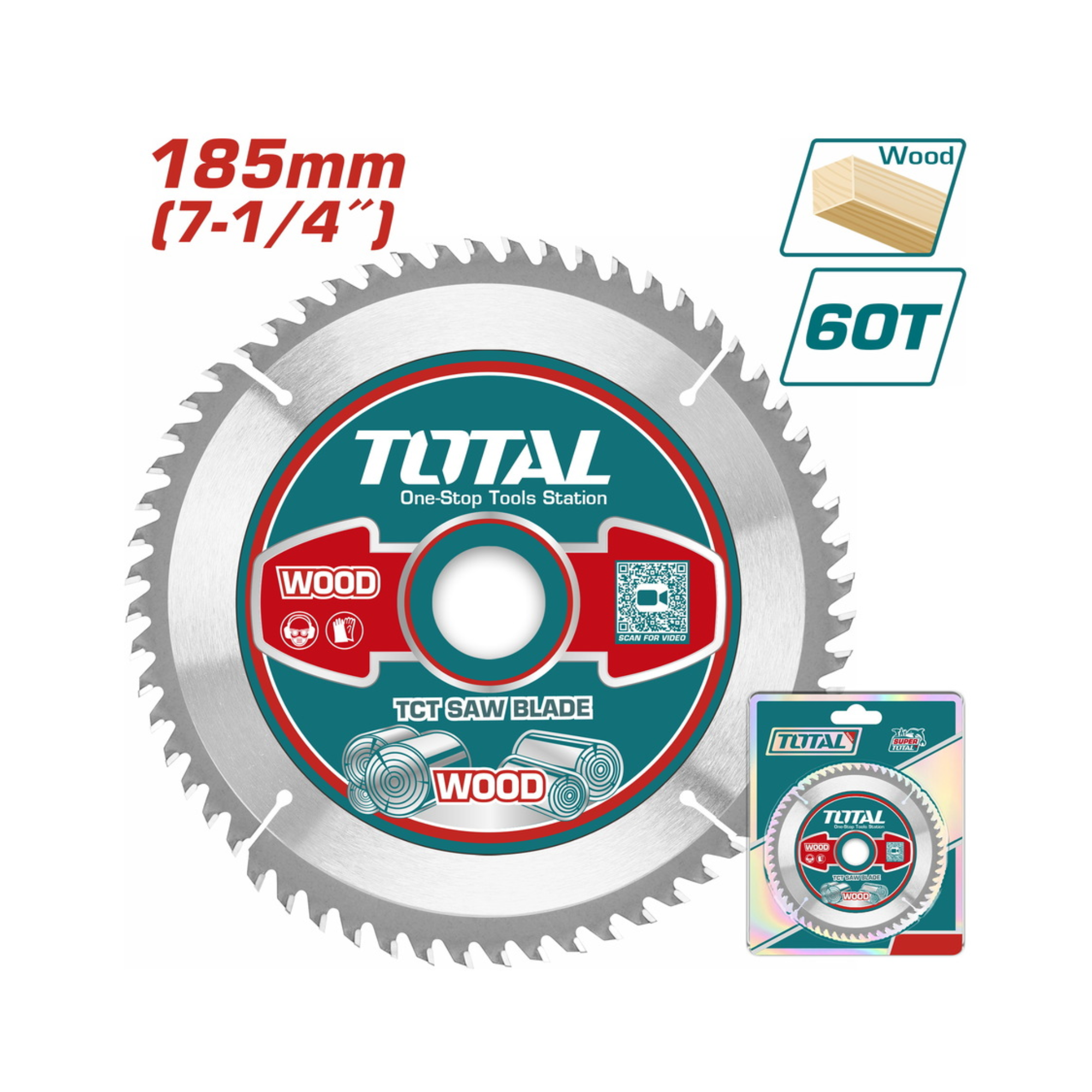 TCT Saw Blade 185mm