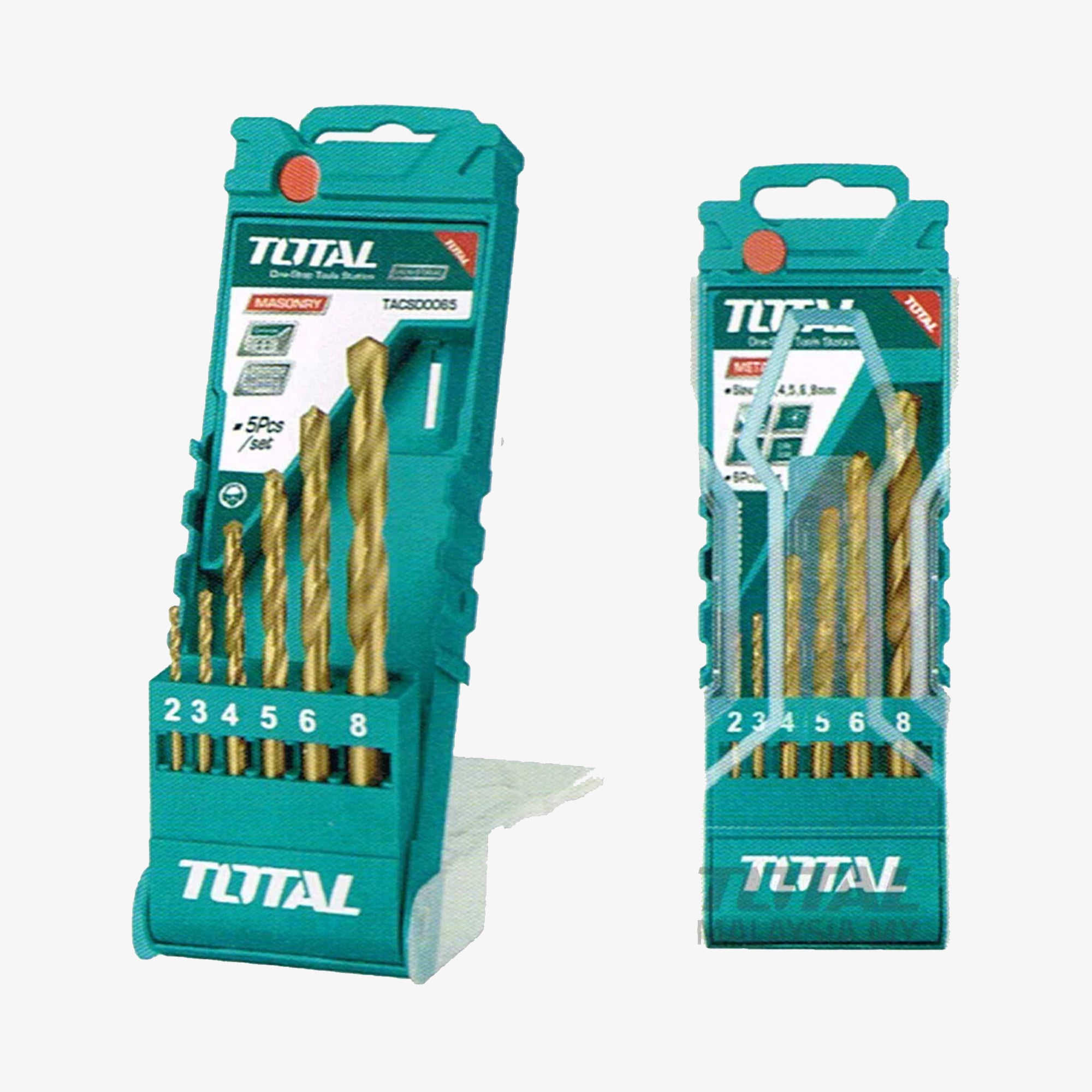 6 Pcs HSS Twist Drill Bits Set TACSD0065