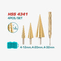 Step Drill Bit Set TACSD2041
