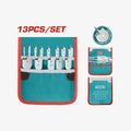 13 Pcs Flat Wood Drill Bits Set TACSD70131