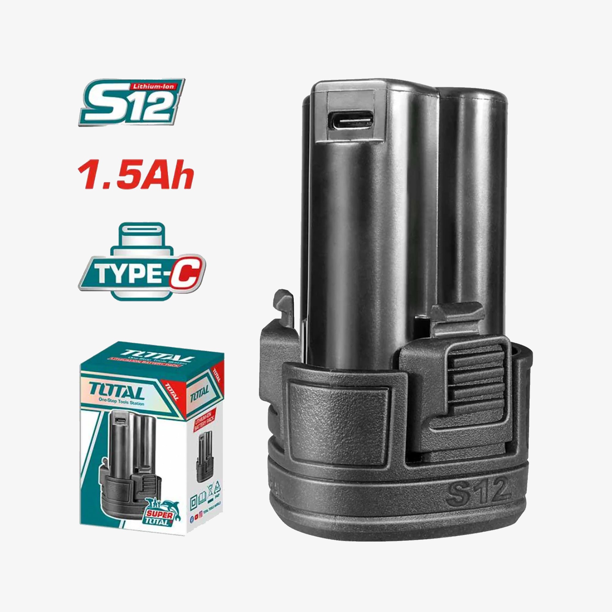 S12 Li-ion Battery Pack 1.5Ah TBLI12153