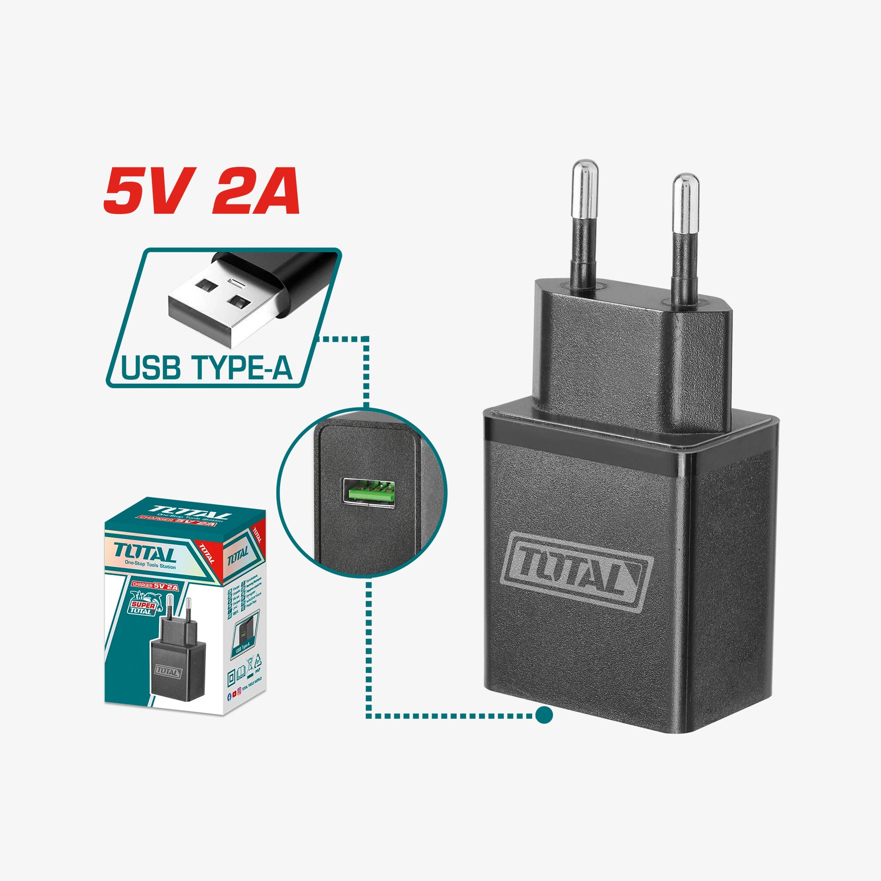 USB Type-A Charger TCLI120502