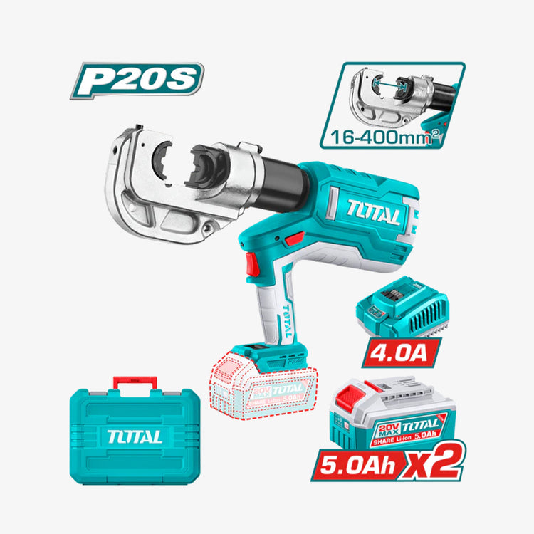 Cordless Hydraulic Crimping Tool 20V