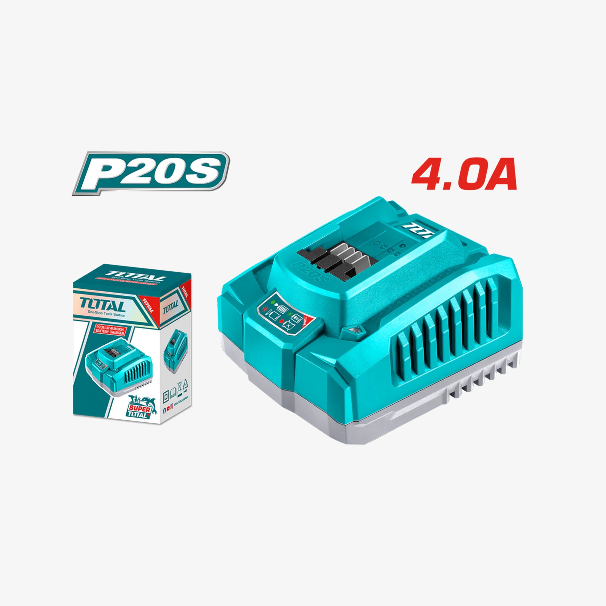 P20S Fast Intelligent Charger 4A TFCLI20411