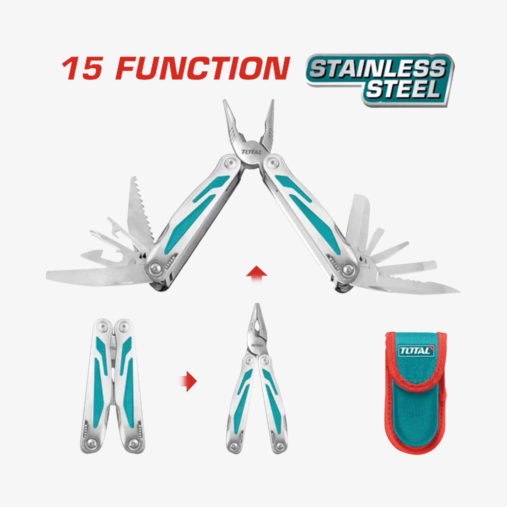 Multi-Function Tool 15-in-1