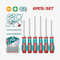 Go-Through Screwdriver Set 6 Pcs