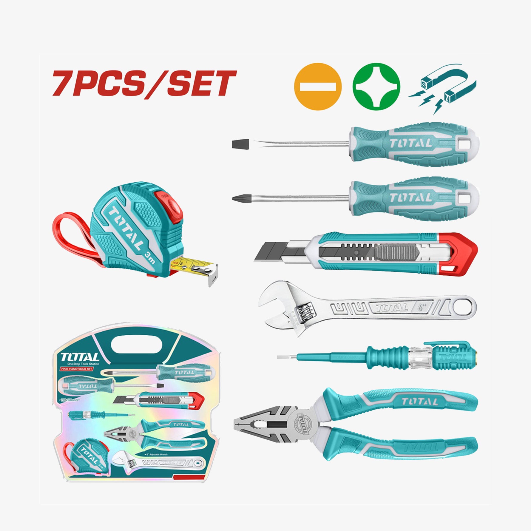 Hand Tools Set 7 Pcs