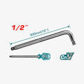 L-Handle 1/2"