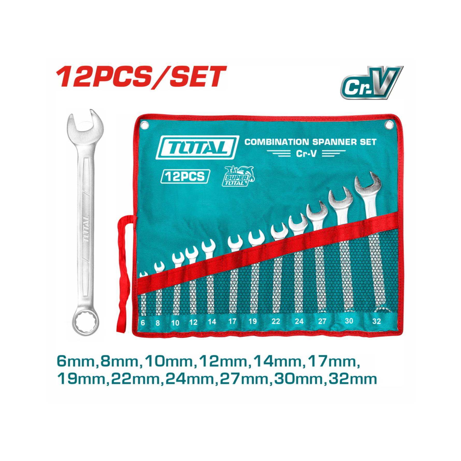 Combination Spanner Set 12pcs THT1022122
