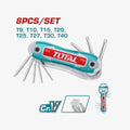 សំណុំ​ទួណឺវីស​តូក (Torx) ចំនួន ៨ ដើម