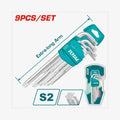 Torx Key Set 9pcs Extra Long THT106391