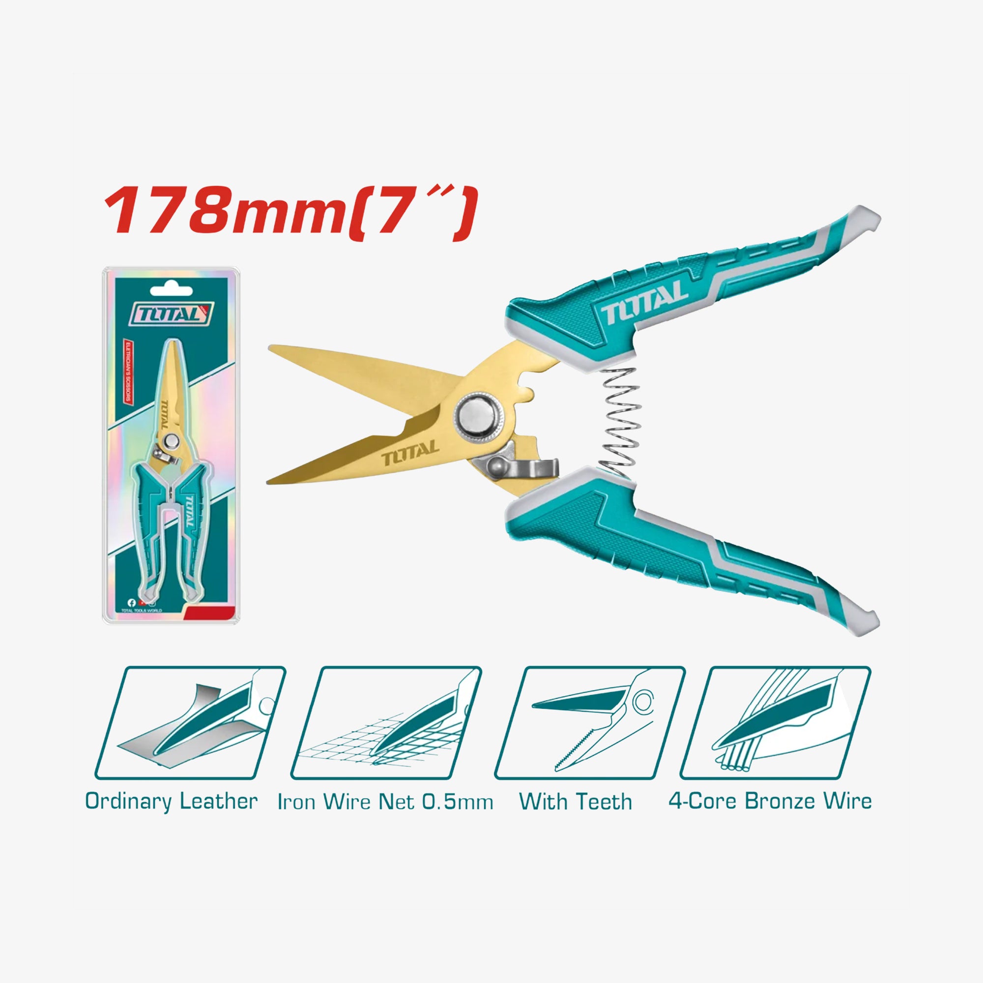 Electrician's Scissors 178mm