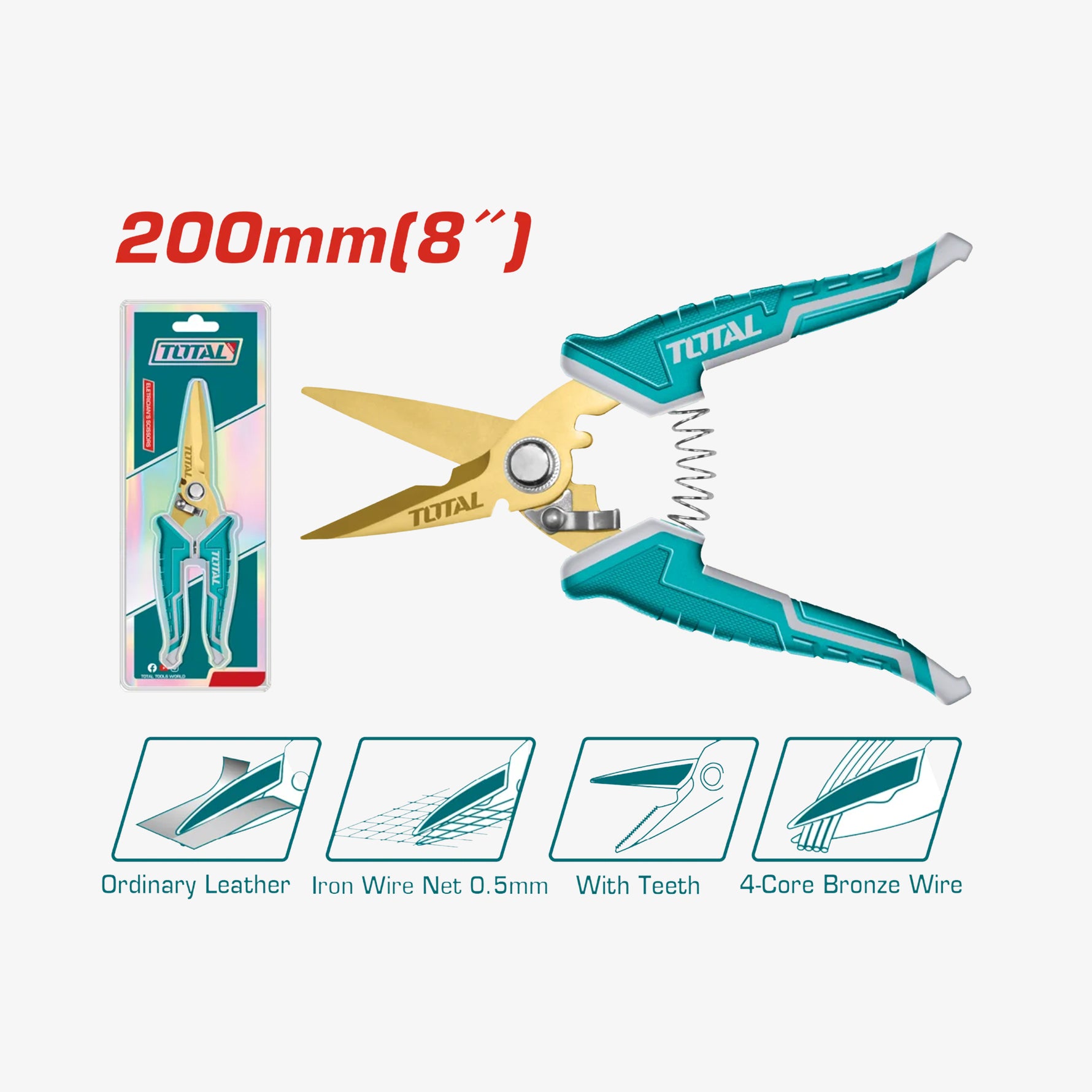 Electrician's Scissors 200mm