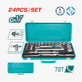 Socket Set 1/2" 24 Pcs