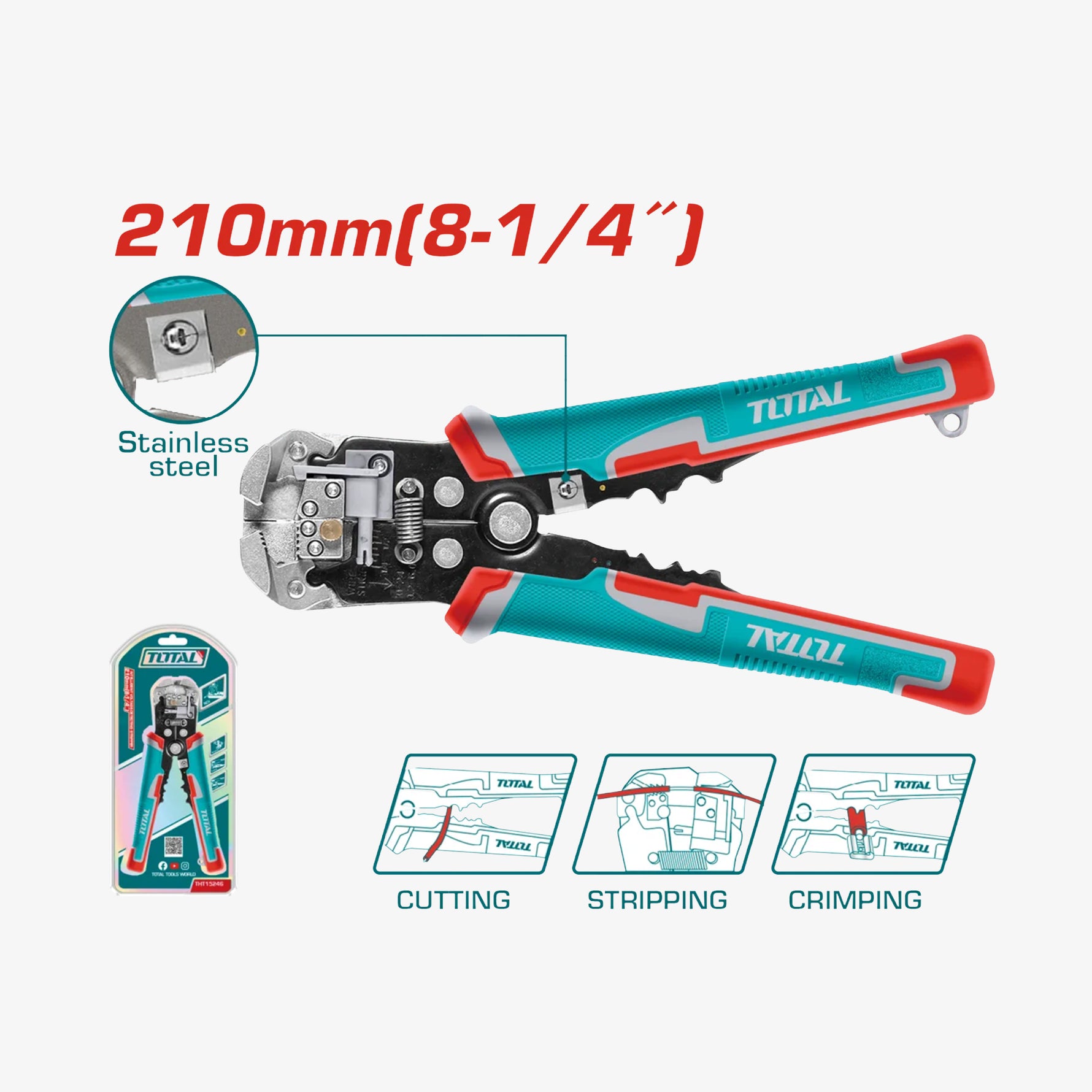 Automatic Wire Stripper 0.2-6mm²