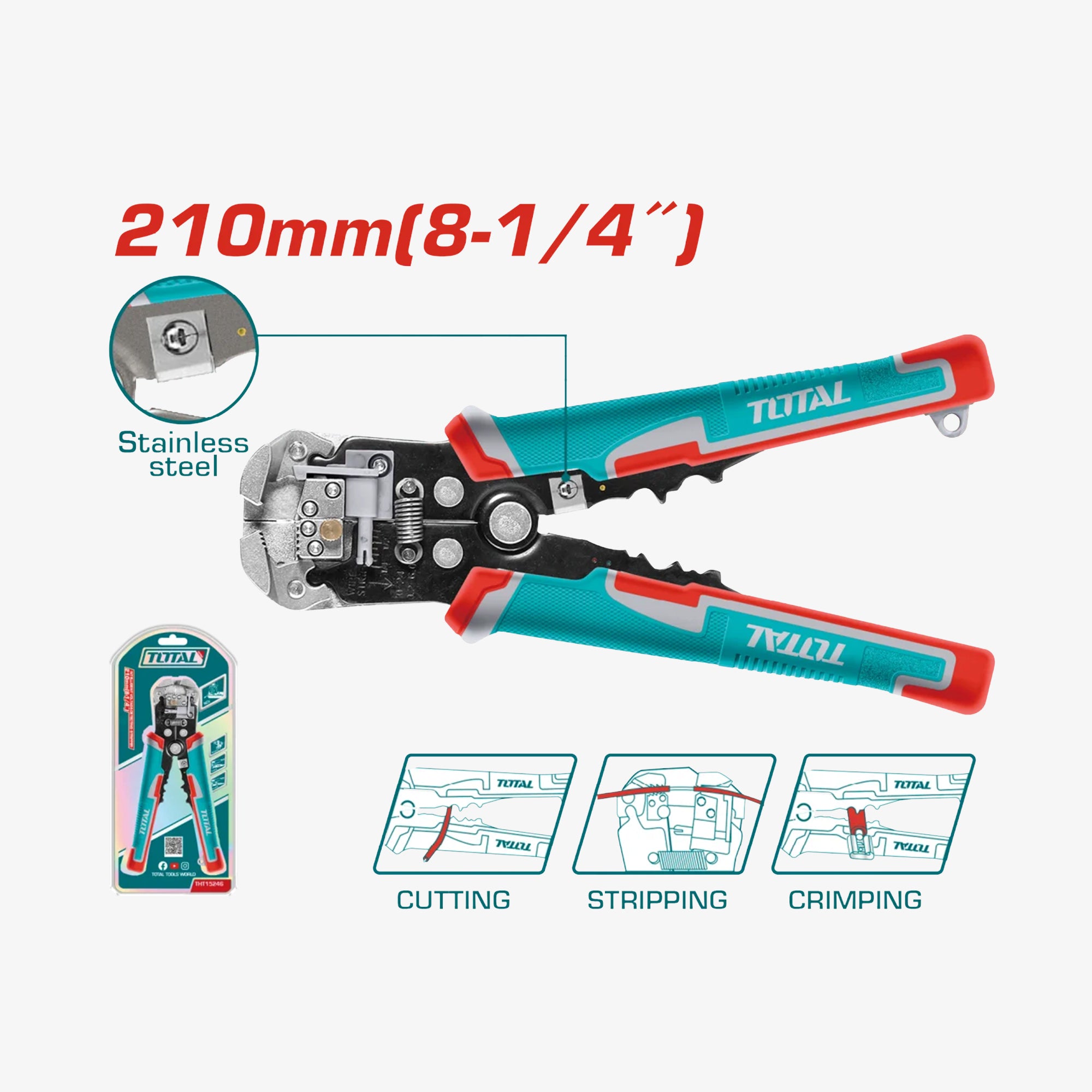 Automatic Wire Stripper 0.2-6mm²