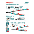 3 Pcs Garden Shears Set THT1593301