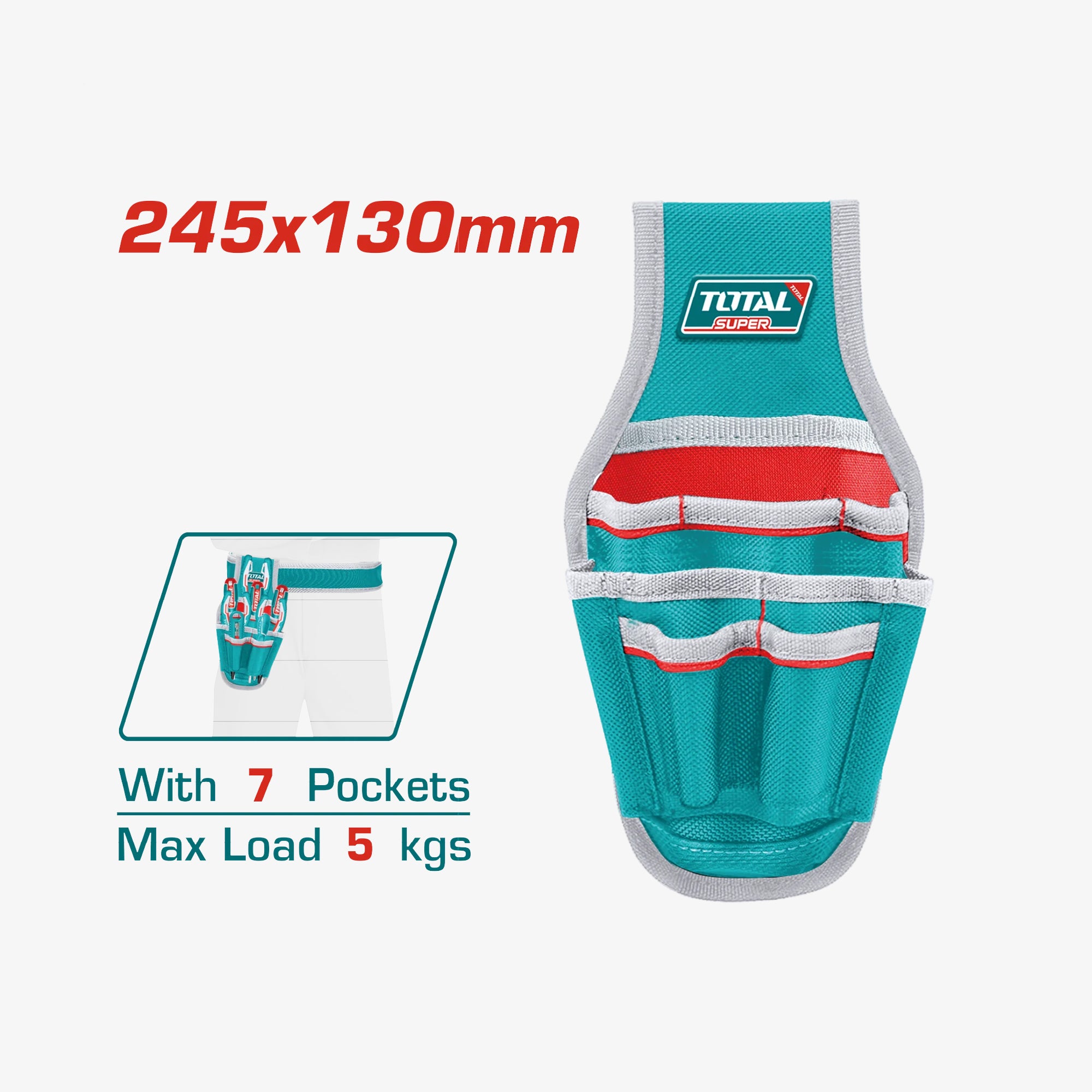 7-Pocket Tool Pouch