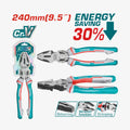 TOTAL High Leverage Combination Pliers 240mm