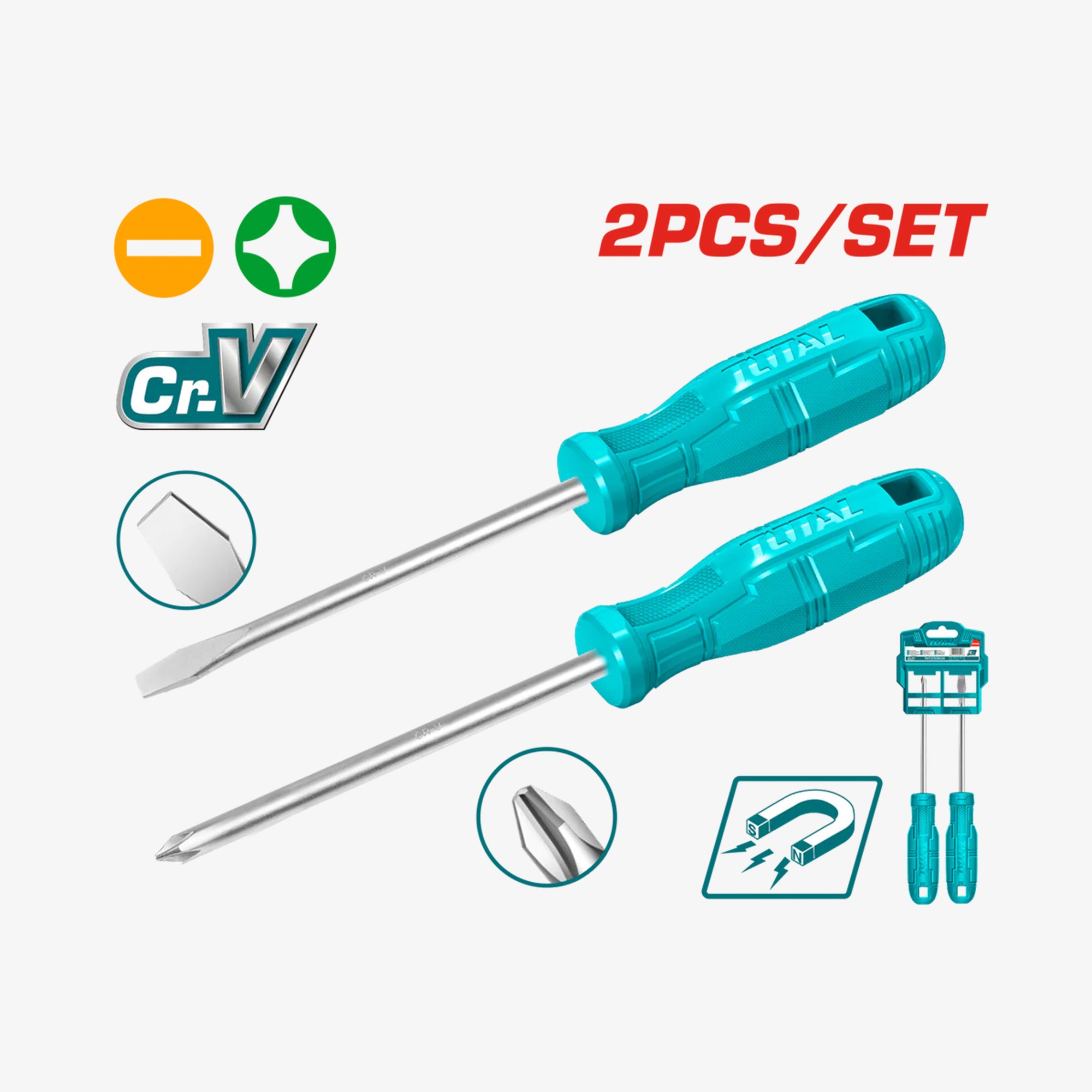 Screwdriver Set 2 Pcs
