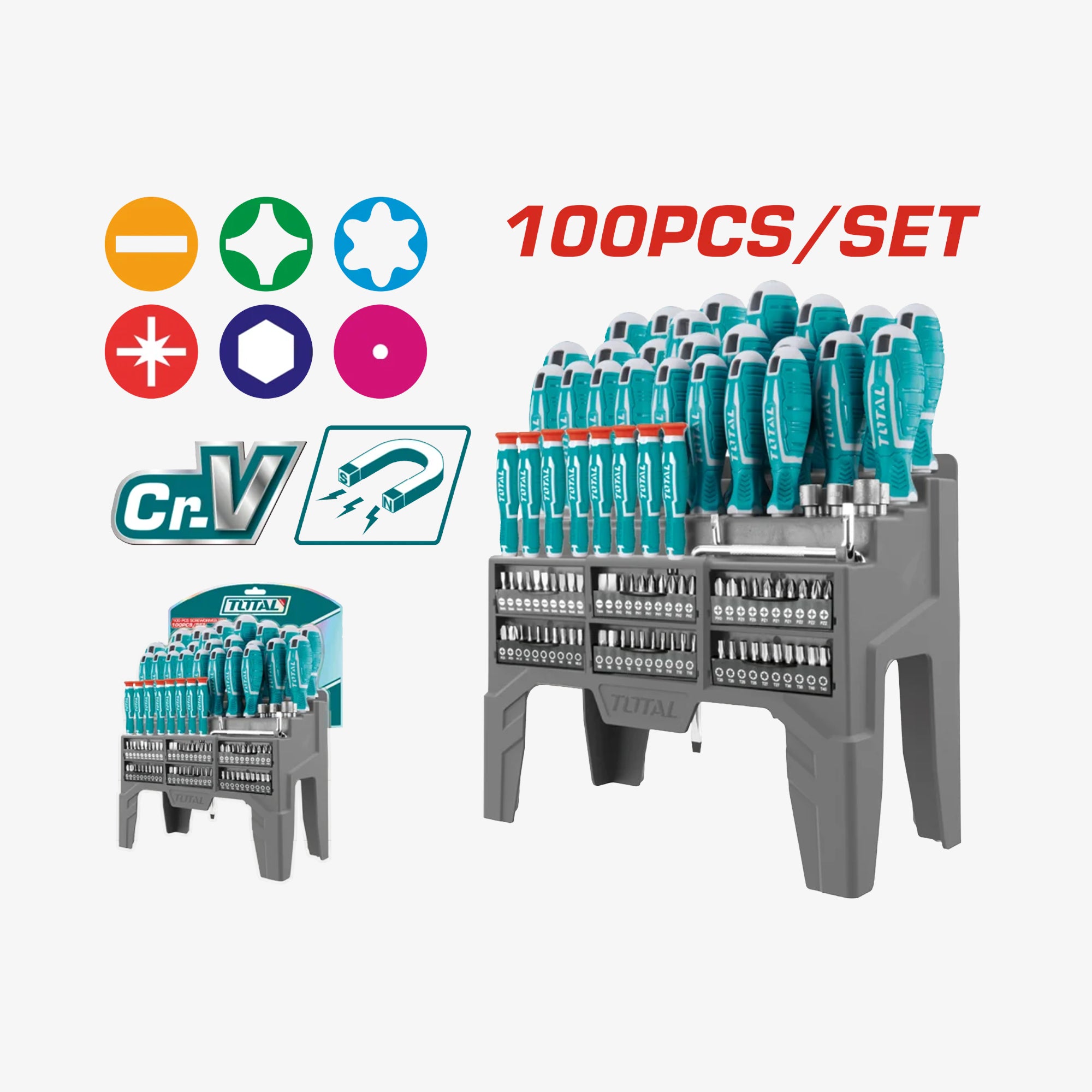 Screwdriver Set 100 Pcs
