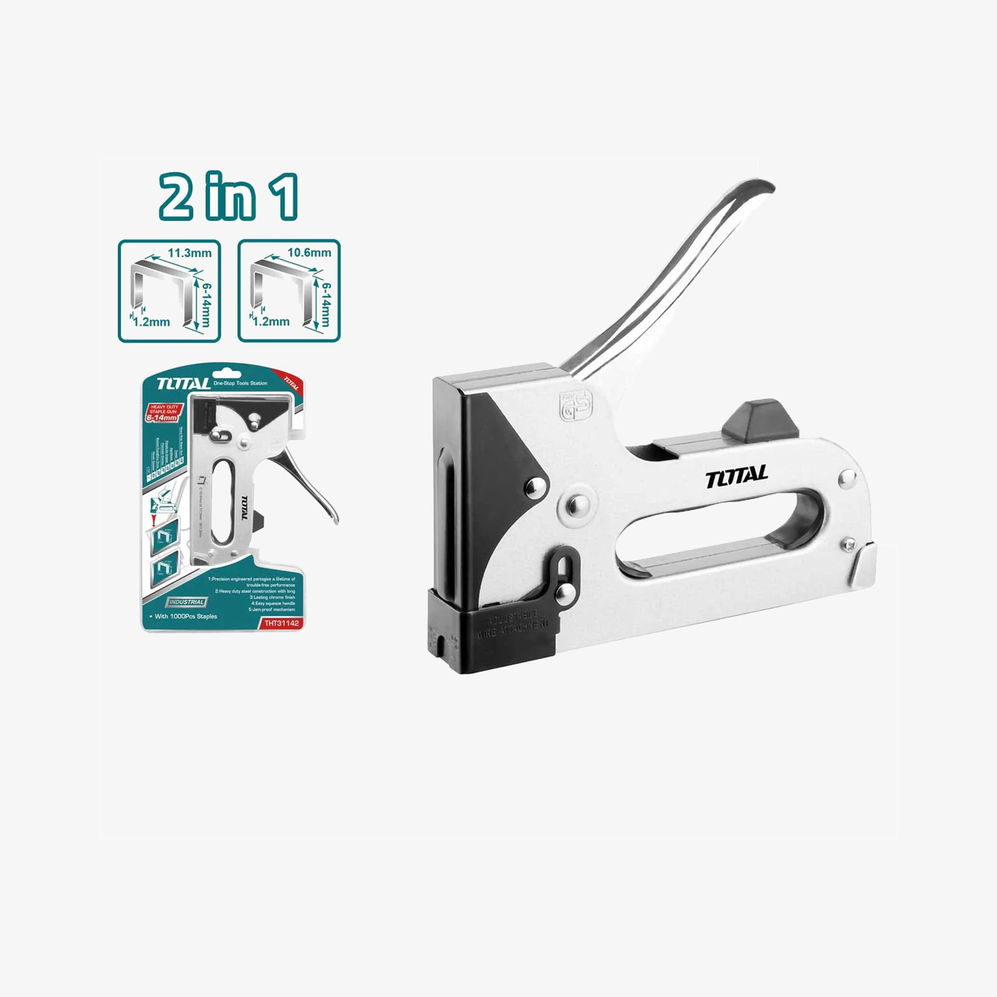 TOTAL Heavy Duty Staple Gun