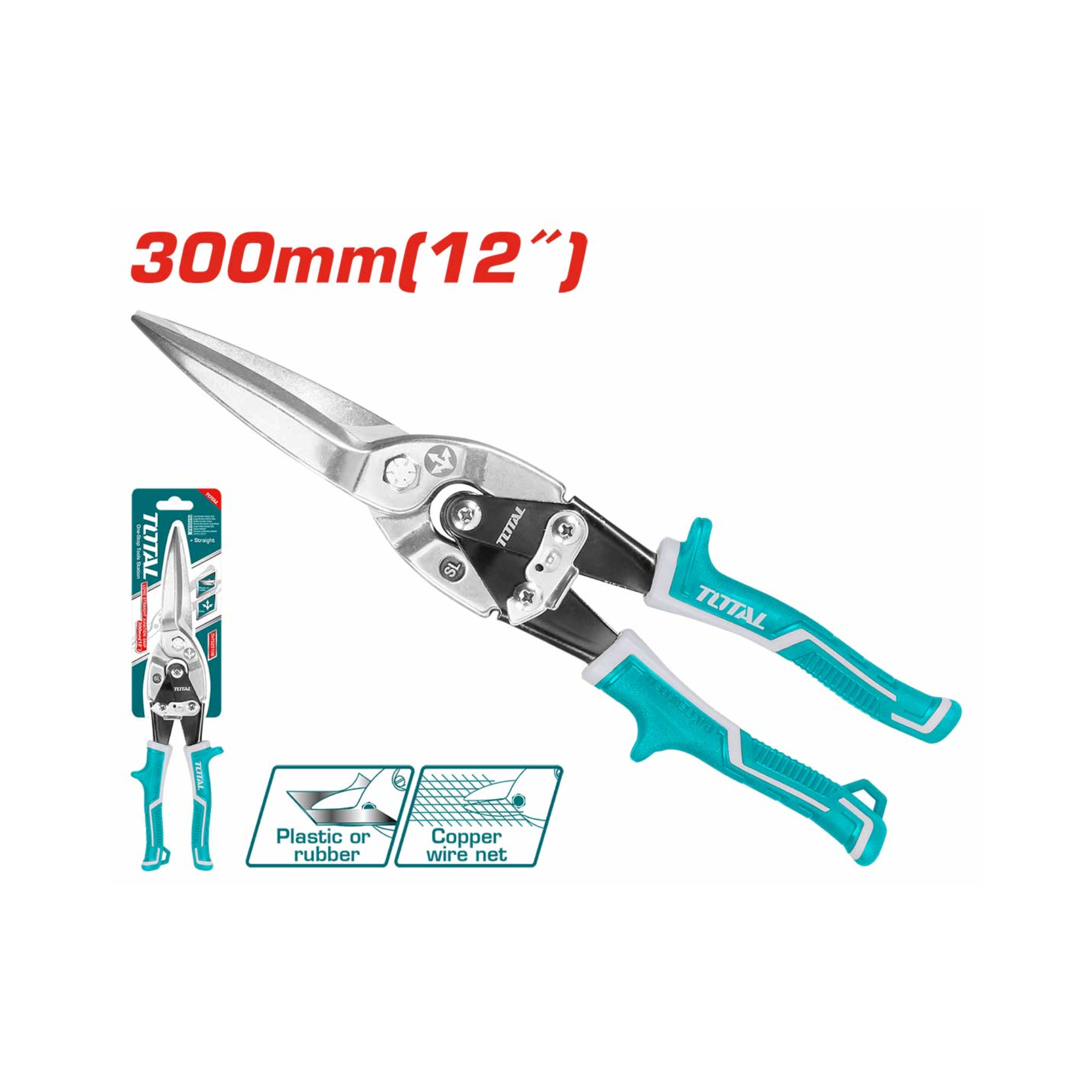 Long Straight Aviation Snip 12" THT525106