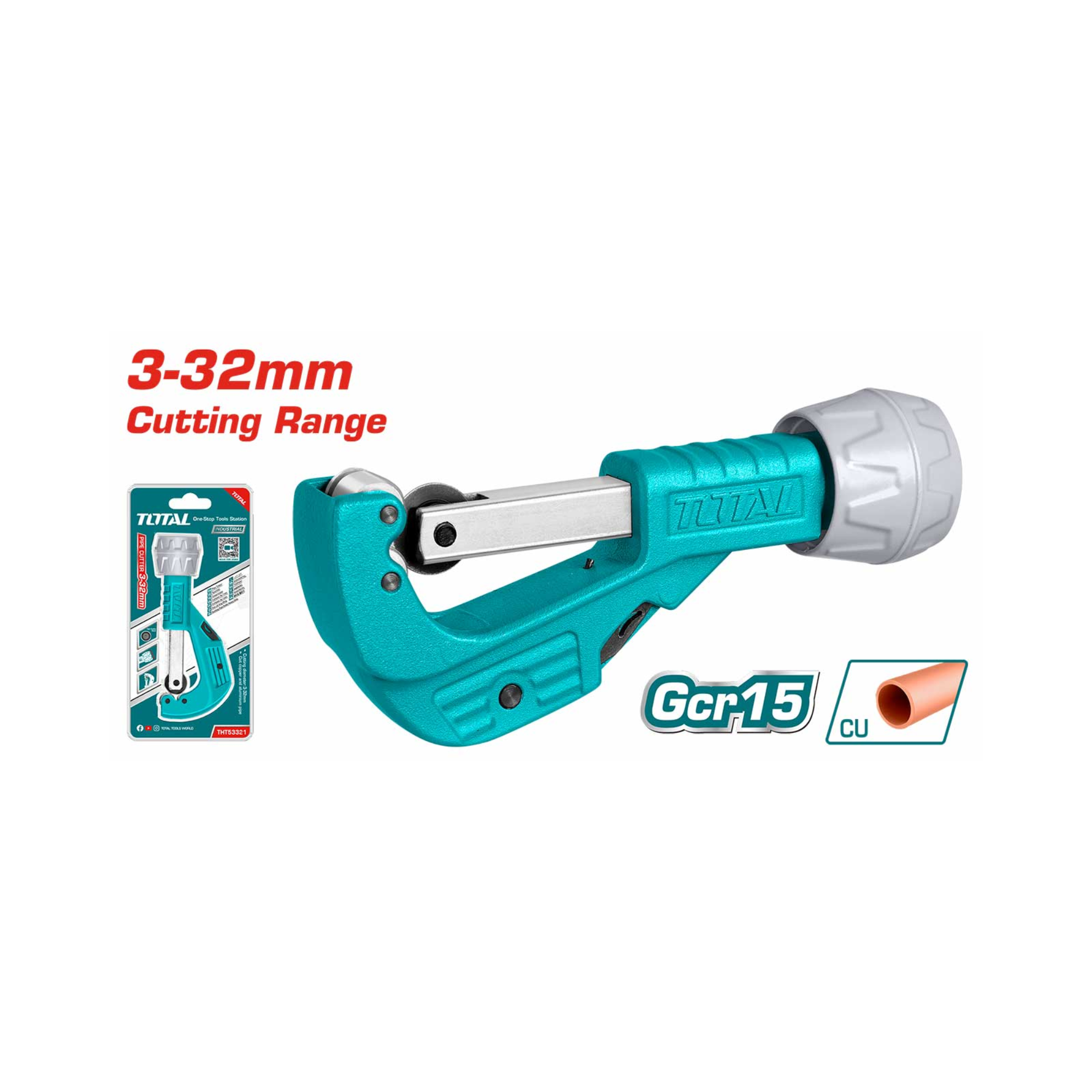 Pipe Cutter 3-32mm THT53321