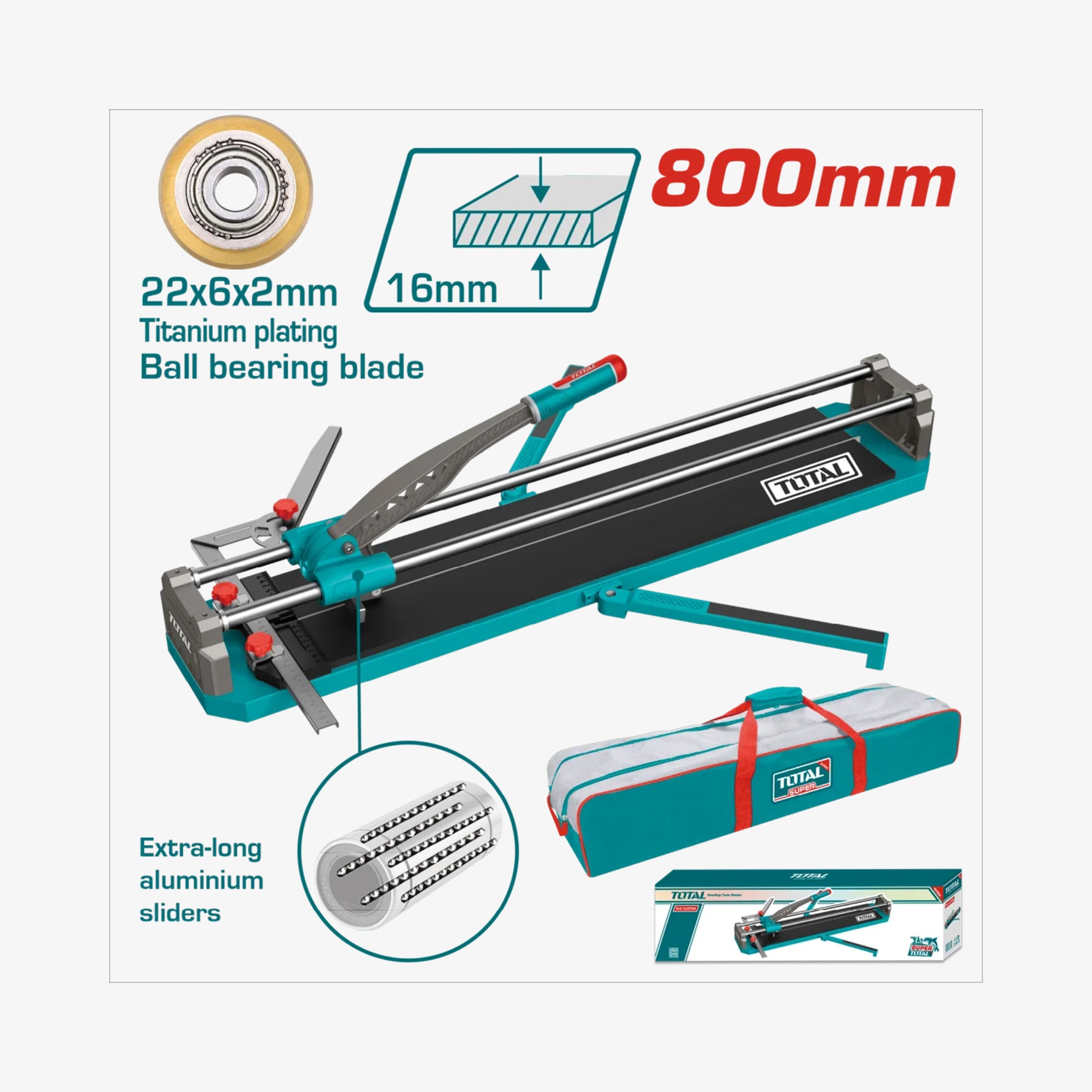 TOTAL Tile Cutter 800mm