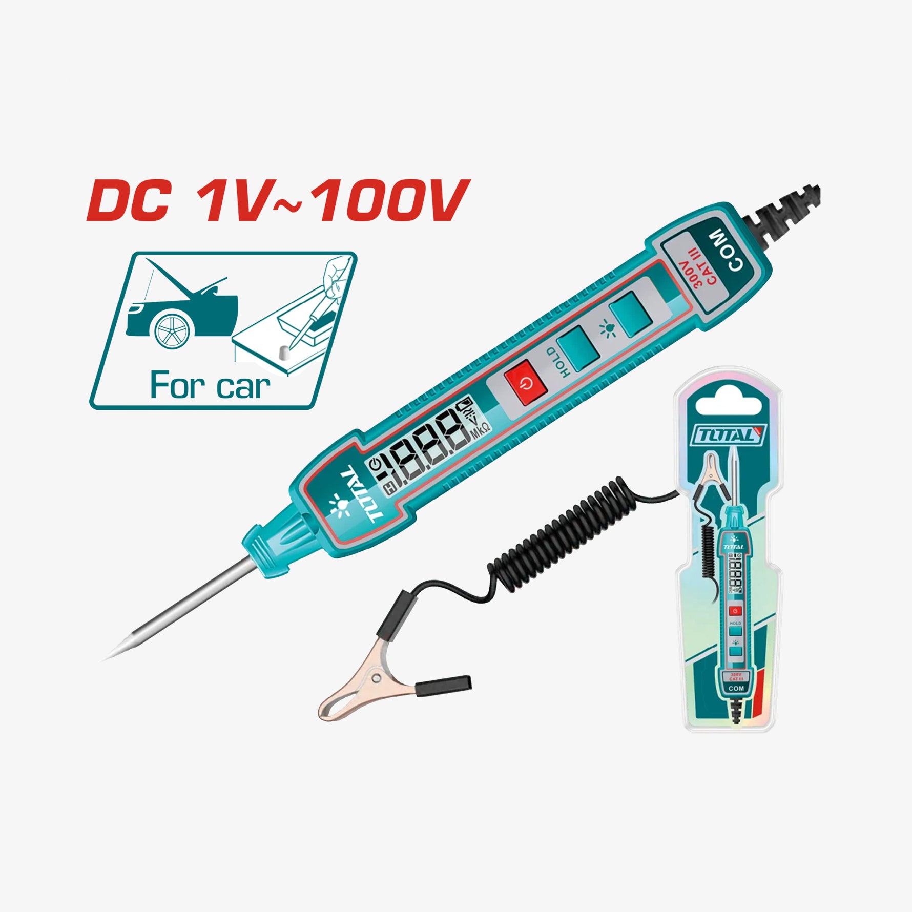 Automotive Circuit Tester DC 100V