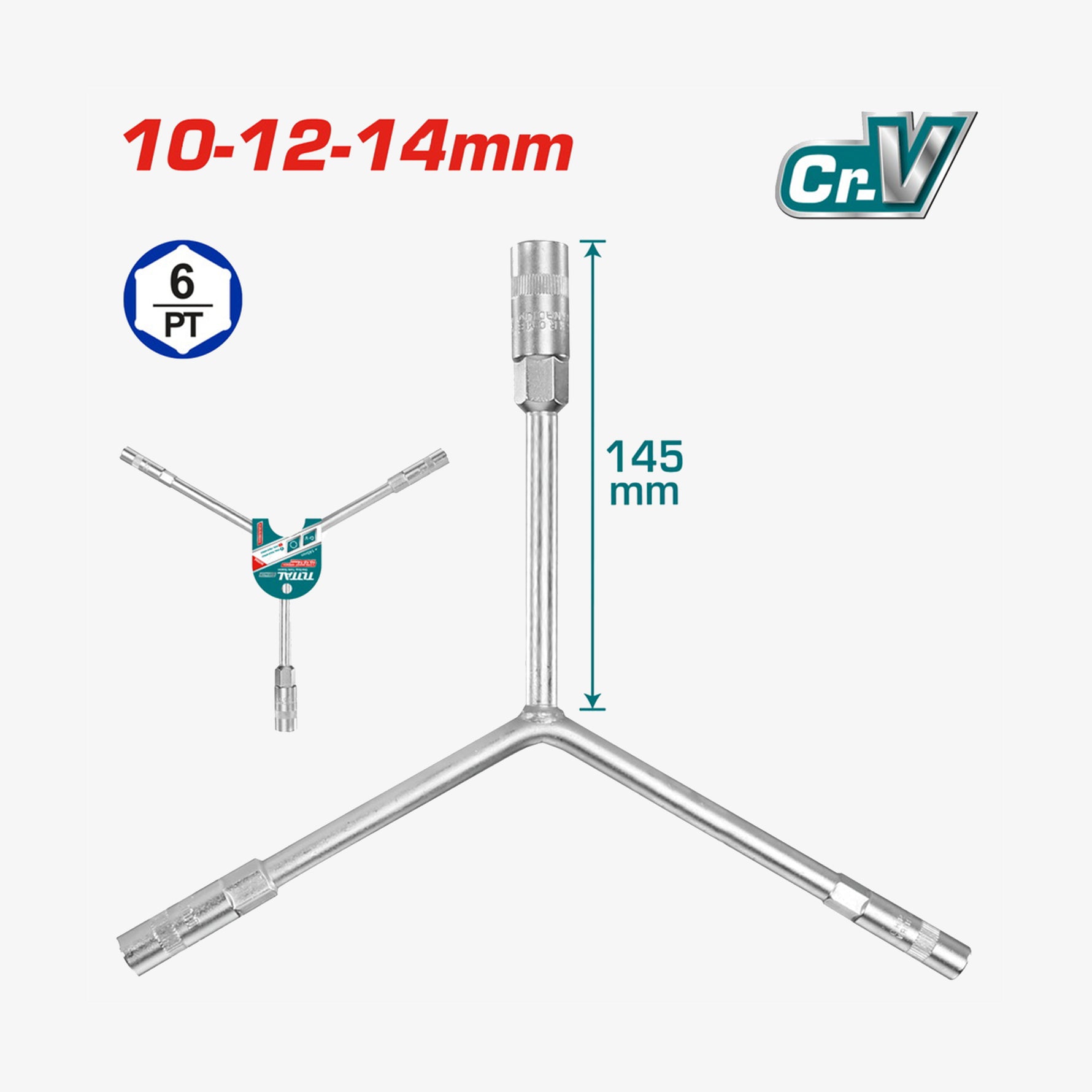 Y-Type Socket Wrench 10-14mm