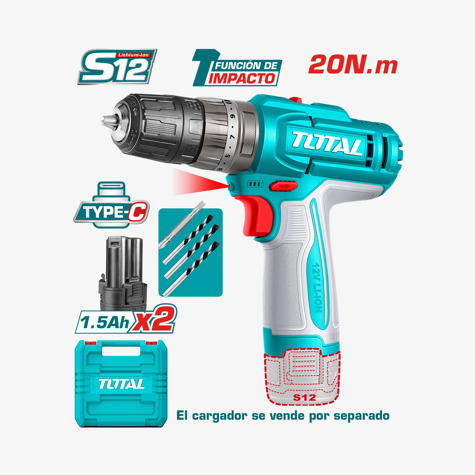 Cordless Impact Drill 12V